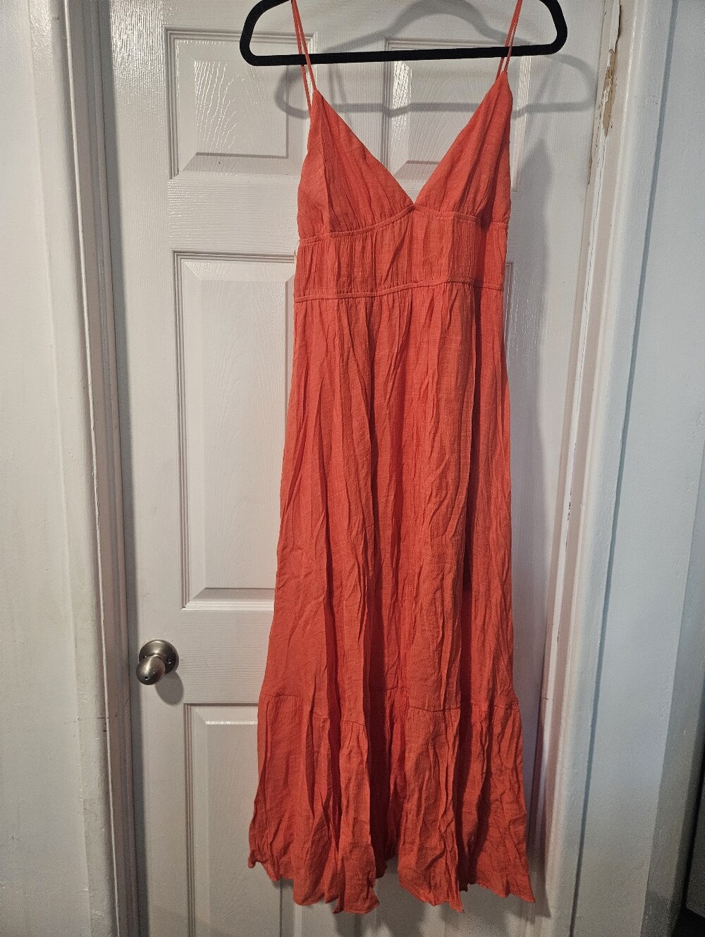 NWT Fashion Nova orange maxi dress